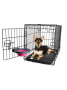 Купить Collapsible Kennel Bowl Миска складная с креплением на клетку 240 мл, фиолетовая