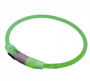 Купить LED Visible Plastic Collar Светодиодный универсальный ошейник для собак, зеленый