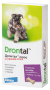 Кипити Drontal Plus зі смаком м’яса Таблетки у формі кісточки для лікування та профілактики гельмінтозів у собак