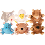 Кипити Plush animals - іграшка для собак, тваринки з пискавкою (плюш)