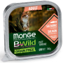 Купить Cat Wet BWild Grain Free Salmon - консервированный беззерновой корм из лосося для взрослых кошек (паштет)