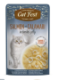 Купить Cat Влажный корм для кошек лосось с кальмаром в желе
