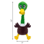 Кипити Shakers Bobz Mallard M Іграшка для собак, Качур