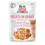 Кипити Cat Fillets In Gravy with Tender Turkey & Savory Salmon Вологий корм з індичкою та лососем для котів