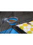 Купить Collapsible Kennel Bowl Миска складная с креплением на клетку 240 мл, голубая