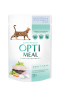 Кипити Adult Cats Cod Fish & Vegetable - вологий корм з тріскою та овочами в желе для дорослих котів