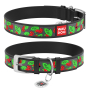 Кипити WAUDOG Design  "Калина" Нашийник для собак, шкіряний