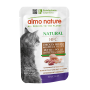 Купить HFC Cat Natural with Chicken Breast and Duck Fillet Влажный корм для кошек с куриной грудкой и утиным филе, пауч