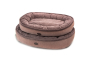 Купить Donut Soft Touch Brown Овальный лежак для собак