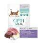 Кипити Adult Cats Hairball Control Duck & Liver - вологий корм з качкою та шматочками печінки в яблучному желе з ефектом виведення шерсті для дорослих котів