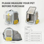 Купить Breezy xZone Pet Carrier Grey Рюкзак-переноска для собак и котов