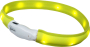 Купить LED Visible Wide Collar Силиконовый ошейник для собак, желтый