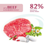 Кипити Adult Dogs Beef & Cranberry jelly - вологий корм із яловичиною та журавлиною в желе для дорослих собак