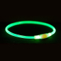 Кипити Flash Light Ring USB Нашийник для собак миготливий, зелений