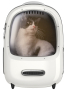 Купить Breezy 2 Cat Carrier - Cream White Рюкзак-переноска для кошек и собак весом до 8 кг