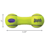 Кипити AirDog Squeaker Dumbbell Іграшка повітряна гантель для собак