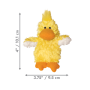 Купить Refillables Duckie Игрушка для кошек "Утенок" с кошачьей мятой