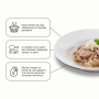 Купить Hairball Control Tuna & Crab влажный корм в виде сочных кусочков тунца и краба в соусе с эффектом выведения шерсти у кошек