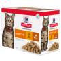 Кипити SP Feline Adult Combipack Набір вологого корму для дорослих котів, з куркою та з індичкою