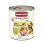 Кипити GranCarno Adult - вологий корм для дорослих собак, з яловичиною, кроликом і травами