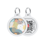 Кипити WAUDOG Smart ID Адресник з QR-паспортом "Абстракція"