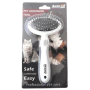 Купить Groom Массажная щетка для животных, серая