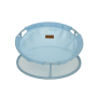 Купить Pet bed round light blue Складной лежак для домашних животных