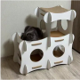 Кипити Pets Картонний будиночок "Котоблок" для котів