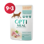 Кипити "Набір 9+3" Adult Cats Rabbit white sauce - вологий корм з кроликом у білому соусі для дорослих котів