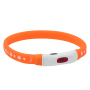 Кипити Нашийник LED (з підзарядкою USB), помаранчевий