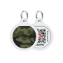 Кипити WAUDOG Smart ID Адресник з QR-паспортом "Камо зелений"