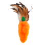 Купить Refillables Carrot Feather Игрушка для кошек, морковь с перьями