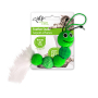 Купить Feather Snake Игрушка для кошек Гусеница, зеленая