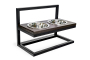 Купить Lift Brown Wood + Black Миски на подставке с регулируемой высотой