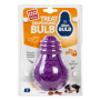 Купить GiGwi Bulb Rubber Игрушка для собак, Лампочка резиновая, фиолетовая