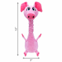 Кипити Shakers Bobz Pig M Іграшка для собак, Свинка