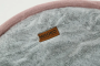 Купить Pet bed round plush pink Складной лежак для домашних животных
