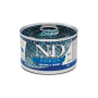 Кипити N&D Ocean Herring & Shrimp Adult Mini Беззерновий вологий корм з оселедцем, тріскою, тунцем і креветкою для дорослих собак малих порід