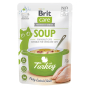 Кипити Soup with Turkey Беззерновий вологий корм з індичкою для дорослих котів
