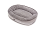 Купить Donut Soft Touch Gray Овальный лежак для собак
