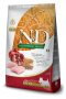 Кипити N&D Low Grain Dog Chicken & Pomegranate Adult Mini Низькозерновий сухий корм з куркою та гранатом для собак дрібних порід