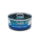 Купить N&D Grain Free Ocean Cat Tuna, Cod, Tuna, Shrimp & Pumpkin Беззерновый влажный корм с тунцем, треской, креветкой и тыквой для взрослых кошек