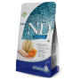 Кипити N&D Grain Free Ocean Kitten Cod, Shrimp, Pumpkin & Melon Беззерновий сухий корм з тріскою, гарбузом і динею для кошенят, вагітних та кішок, що годують