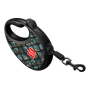 Кипити WAUDOG R-leash "Луска" Повідець-рулетка для собак з контейнером для пакетів, світловідбивна стрічка