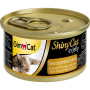 Кипити Shiny Cat консерви для котів, з тунцем, креветками і солодом