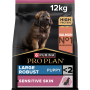 Купить Large Robust Puppy Sensitive Skin Сухой корм с лососем для щенков больших пород массивного телосложения, с чувствительной кожей