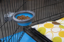 Кипити Collapsible Kennel Bowl Миска складна з кріпленням на клітку 240 мл, блакитна