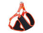 Купить Black Mesh Reflect Air Step-in Harness Мягкая шлейка для собак, оранжевая