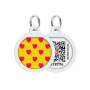 Купить WAUDOG Smart ID Адресник с QR-паспортом "Сердца"