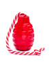 Кипити Grenade Reward Toy – Іграшка «Граната на мотузці» для собак, червона